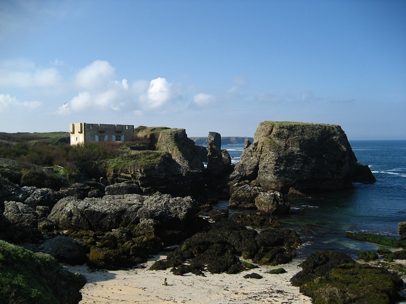 Fort de Sarah Bernhard  la Pointe des Poulains