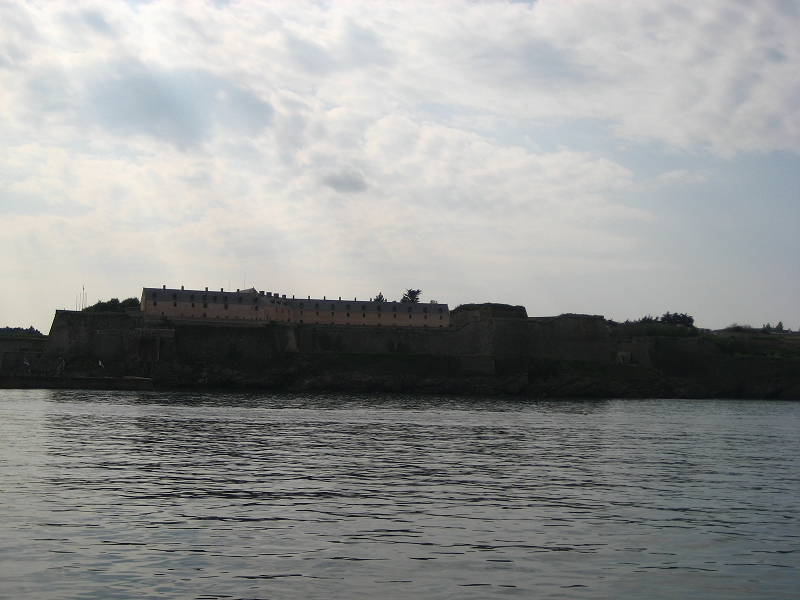 Citadelle Vauban vue depuis le bateau