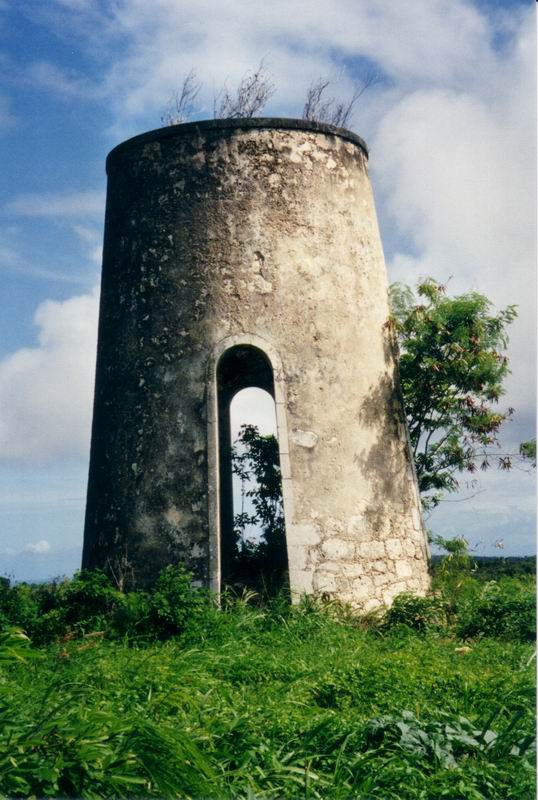 Un moulin  Marie-Galante