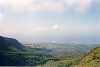 Basse-Terre depuis le volcan de la Soufrire