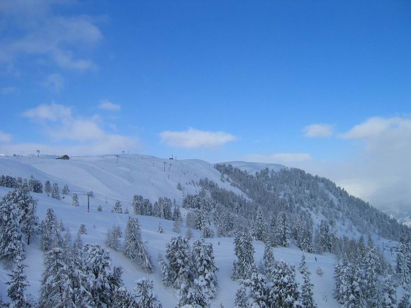 Montagnes enneiges
