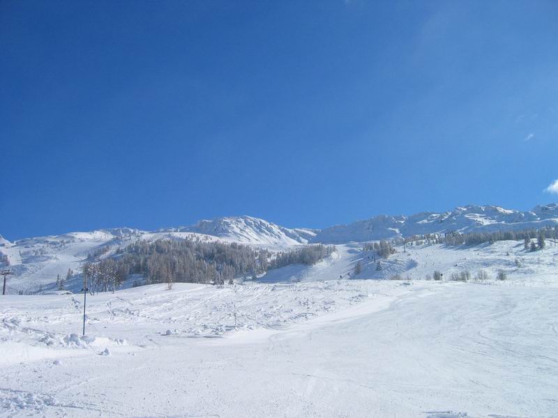 Piste de ski  La Plagne
