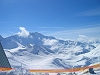 Vue sur les Alpes depuis le pic de l'Aiguille Rouge (3226m)