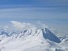 Vue sur les Alpes depuis le pic de l'Aiguille Rouge (3226m)