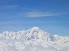 Vue sur les Alpes depuis le pic de l'Aiguille Rouge (3226m)