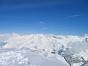 Vue sur les Alpes depuis le pic de l'Aiguille Rouge (3226m)