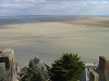 Vue sur la baie entourant le Mont-Saint-Michel