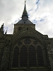 Abbaye et Flche de l'Abbaye du Mont-Saint-Michel
