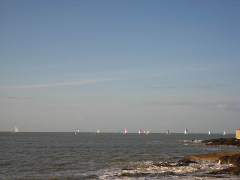 Bord de mer bateaux  voile