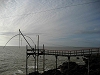Bord de mer cabane de pcheur