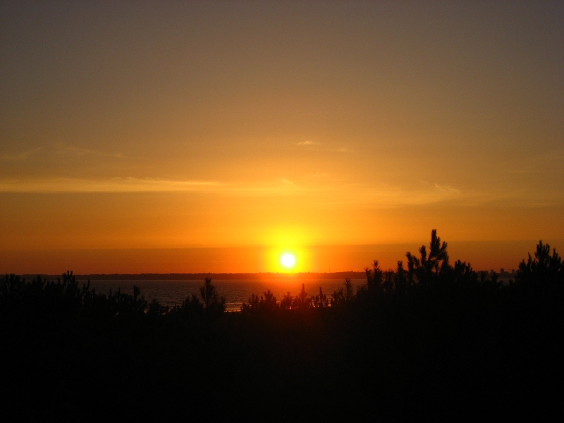 Coucher de soleil  Saint-Brvin-Les-Pins