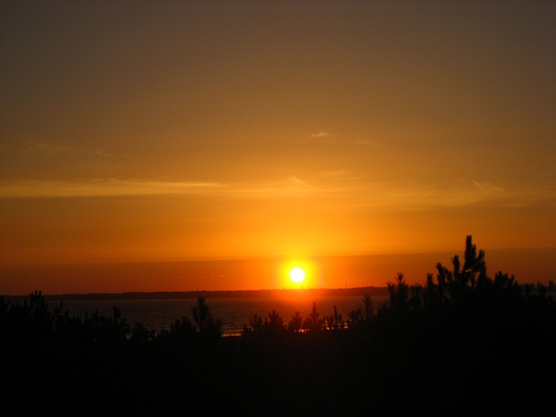 Coucher de soleil  Saint-Brvin-Les-Pins