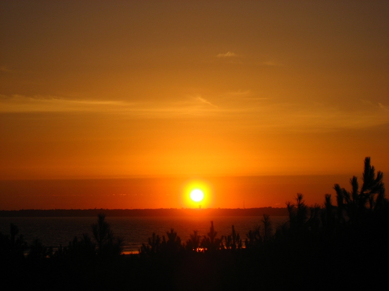 Coucher de soleil  Saint-Brvin-Les-Pins