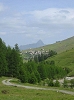 Vue sur le village de Saint-Vran depuis la montagne